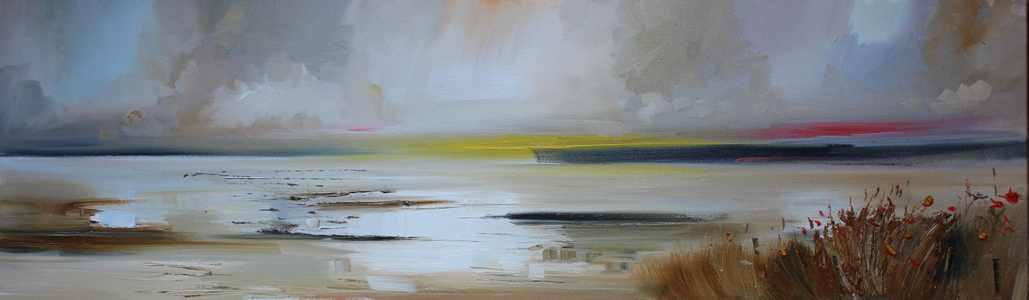 'Panorama from the Shore' by artist Rosanne Barr